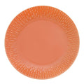 Confetti desserttallerken 21 cm apricot