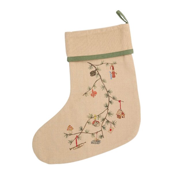 Hammershøi Christmas julesokk 46 cm sand