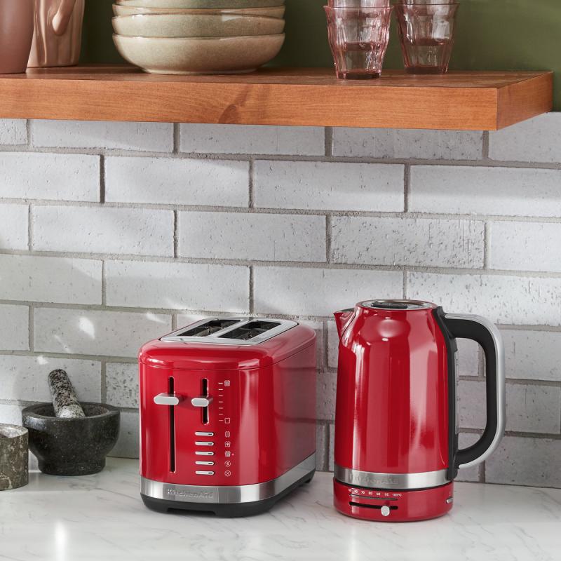 Brødrister 5KMT2109EER 2 skiver brede spor empire red