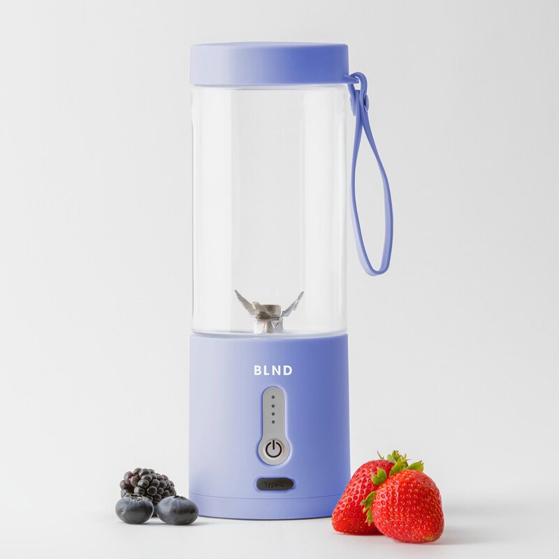 Bærbar blender 0,53 L blå