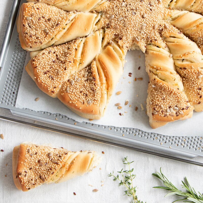 Bakeplate perforert justerbar 40x35 cm