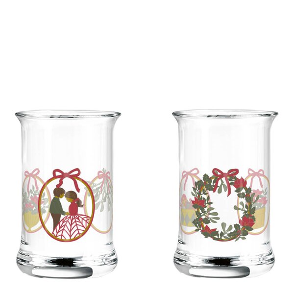 Juledrammeglass 2025 3 cl 2 stk