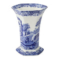 Blue Italian vase 27 cm blå/hvit