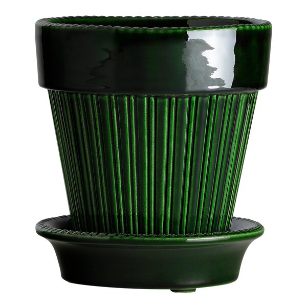 Simona blomsterpotte 16 cm grønn emerald
