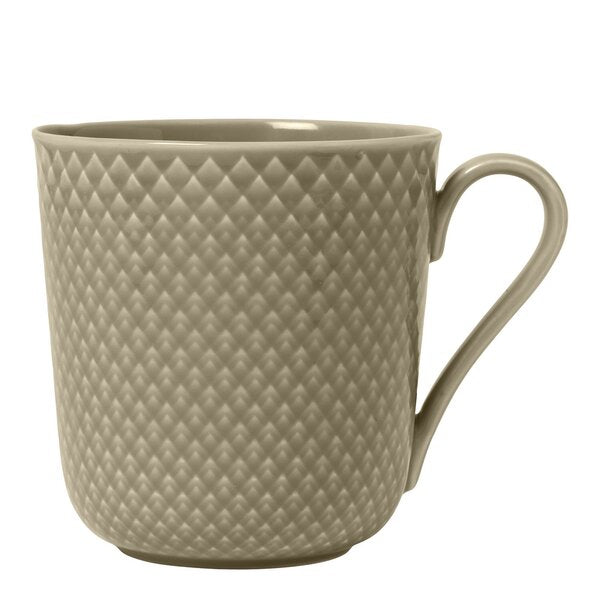 Rhombe Earth kopp med hank 39 cl clay
