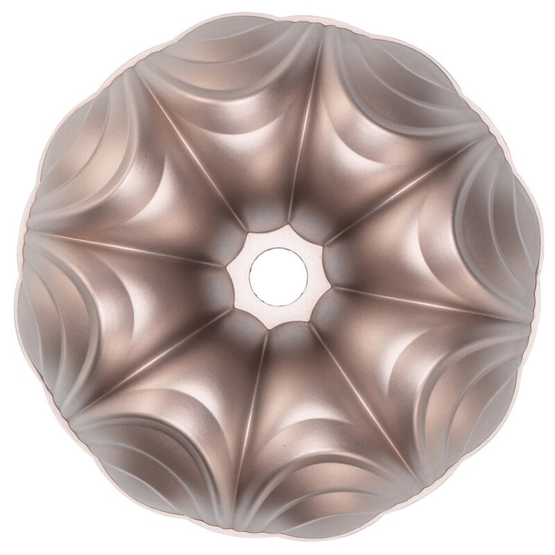 Premium kakeform regnbue 25 cm rose gold