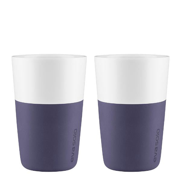 Caffé Latte krus 36 cl 2 stk violet