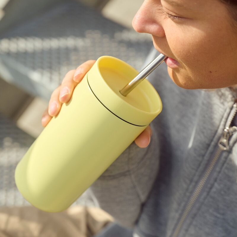 To Go Sip termokopp med sugerør 40 cl laevis