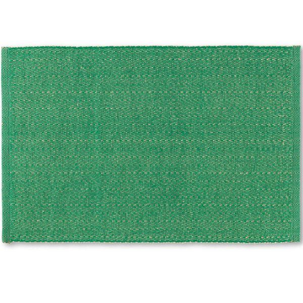 Herringbone brikke grønn
