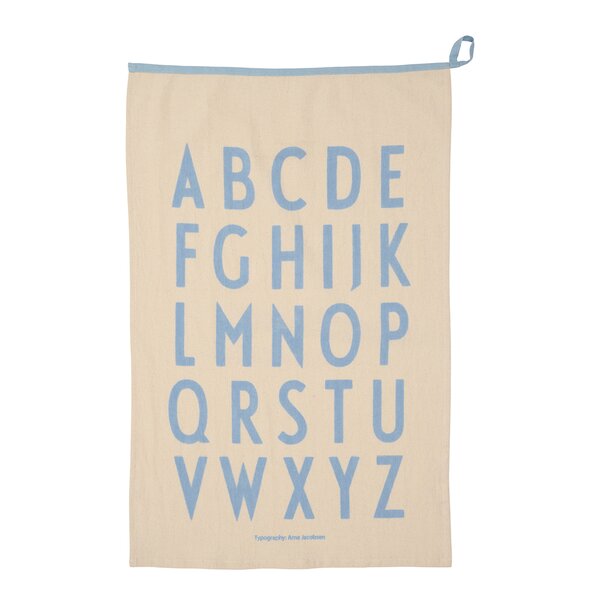 Favourite Premium Classic kjøkkenhåndkle 50 x 70 cm natur/lys blå