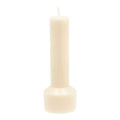 Hvils kubbelys 7x20 cm parafin/stearin cream