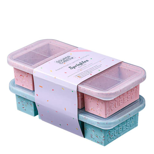 1-cup silikonform 2 stk sprinkles edition