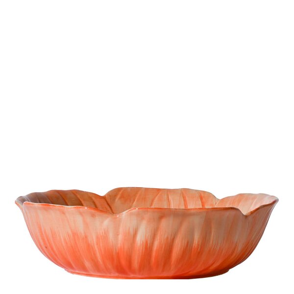 Poppy skål 30x8,5 cm rød