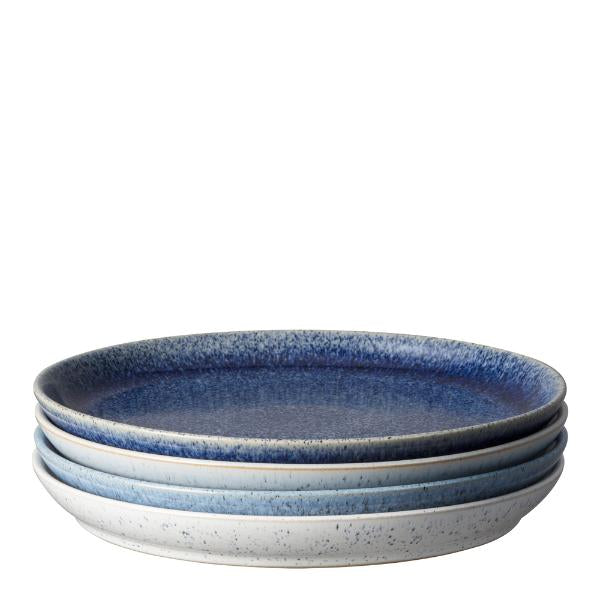 Studio tallerken 26 cm 4 stk blå