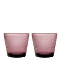 Tundra glass 29 cl 2 stk røsslyng
