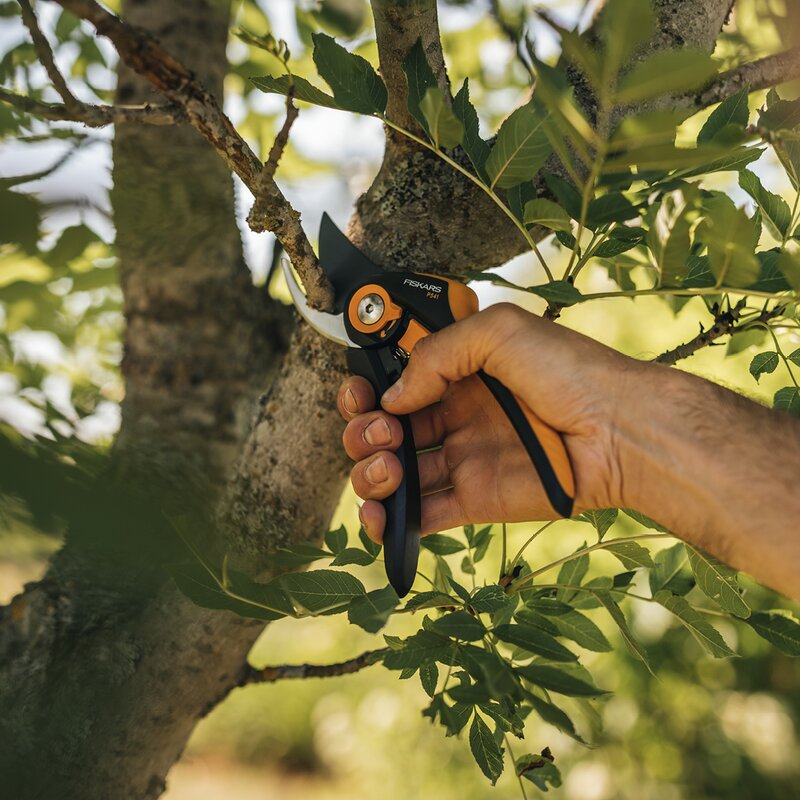 Plus™ beskjæringssaks P541 21 cm svart/oransje
