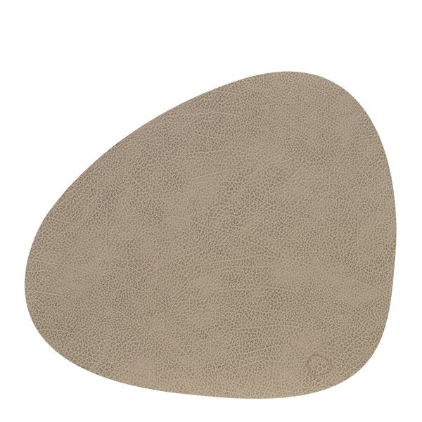 Curve Hippo spisebrikke L 37x44 cm varm grå