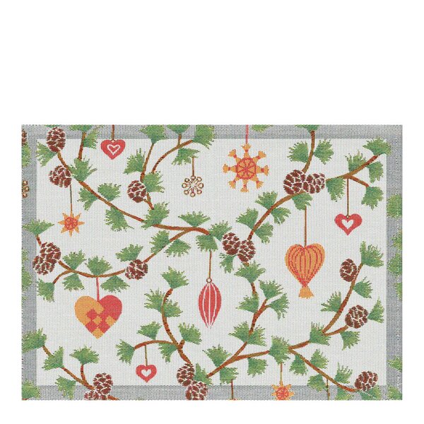 Juleglede bordbrikke 35x48 cm