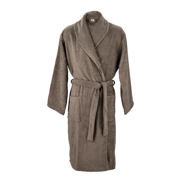 Classic morgenkåpe S/M taupe