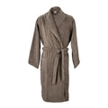 Classic morgenkåpe S/M taupe
