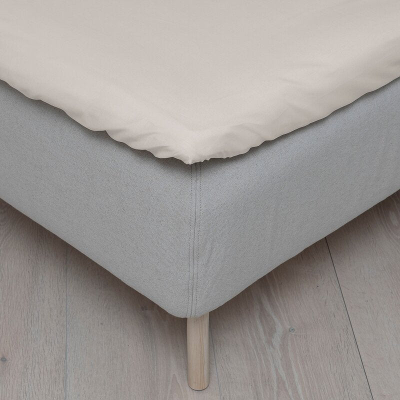 Formsydd laken 180x200 cm lys beige
