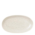 Nordic Vanilla ovalt fat 17x30 cm kremhvit