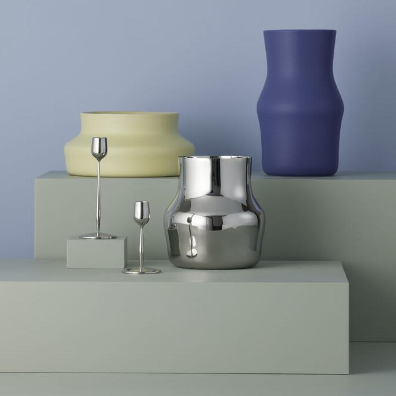 Dorotea vase 18x19,5 cm blankt
