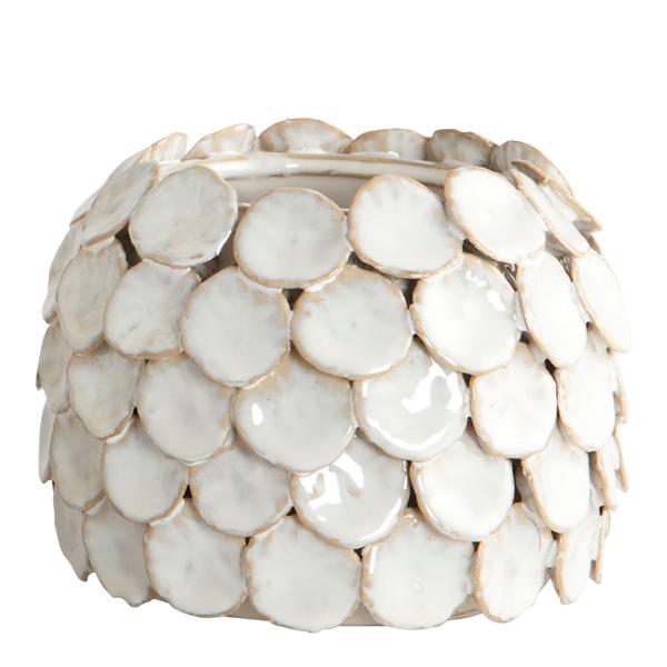 Dot vase 10 cm hvit