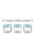 CupboardStore oppbevaringssett 3 x 900ml blå