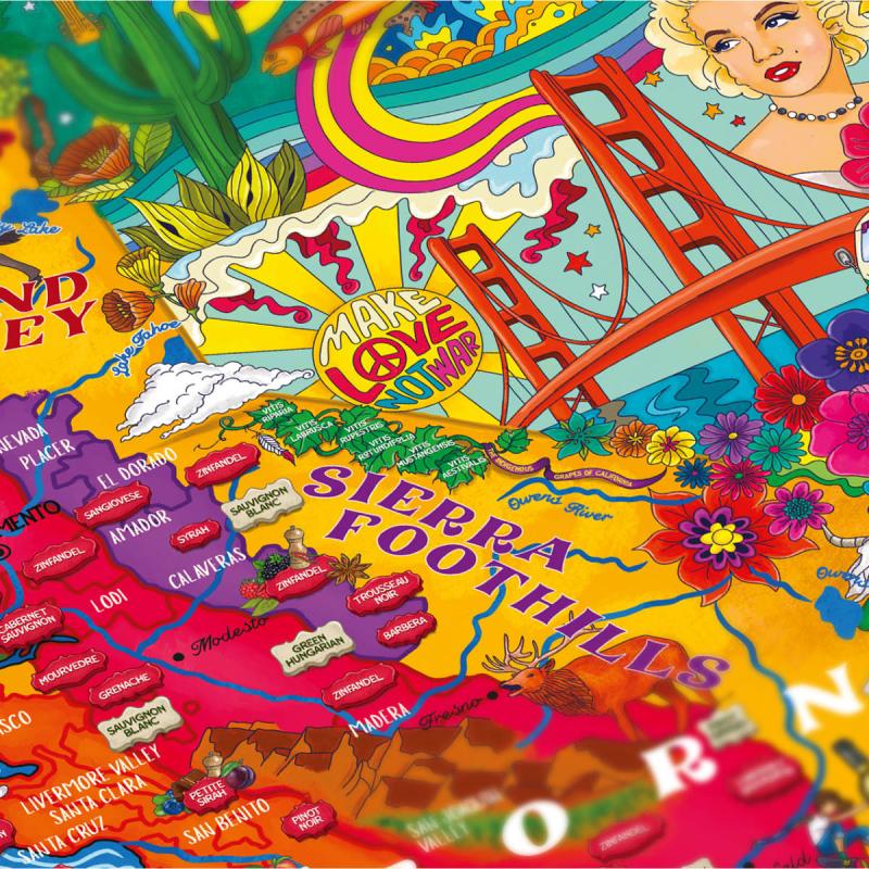 Vinpuslespill California