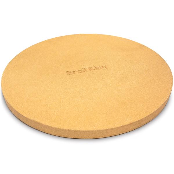 Grill- och pizzasten 38 cm keramisk kompositt