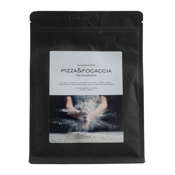 Gourmet pizza-og focaccia melblanding 350g