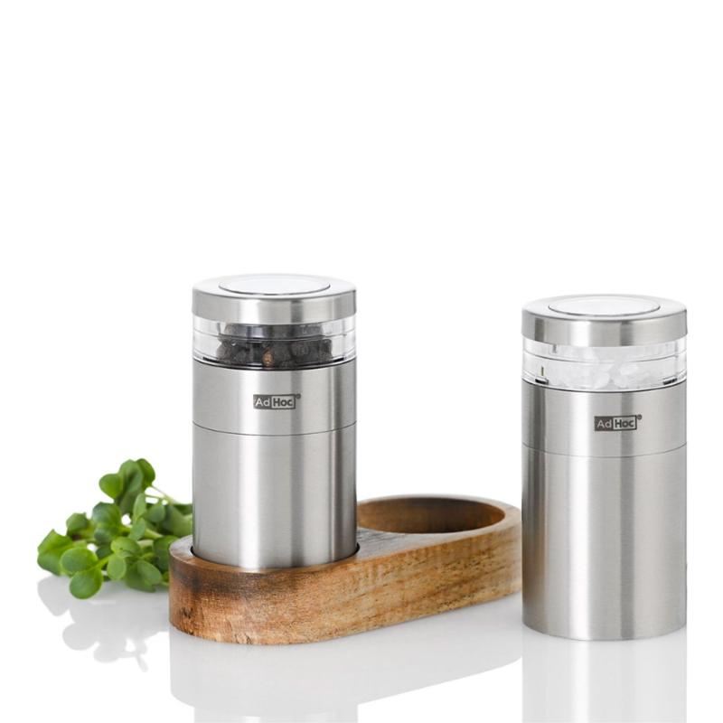 Menage molto salt & pepperbøsse stål