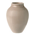 Ripple vase 12,5 cm matt dusty rose