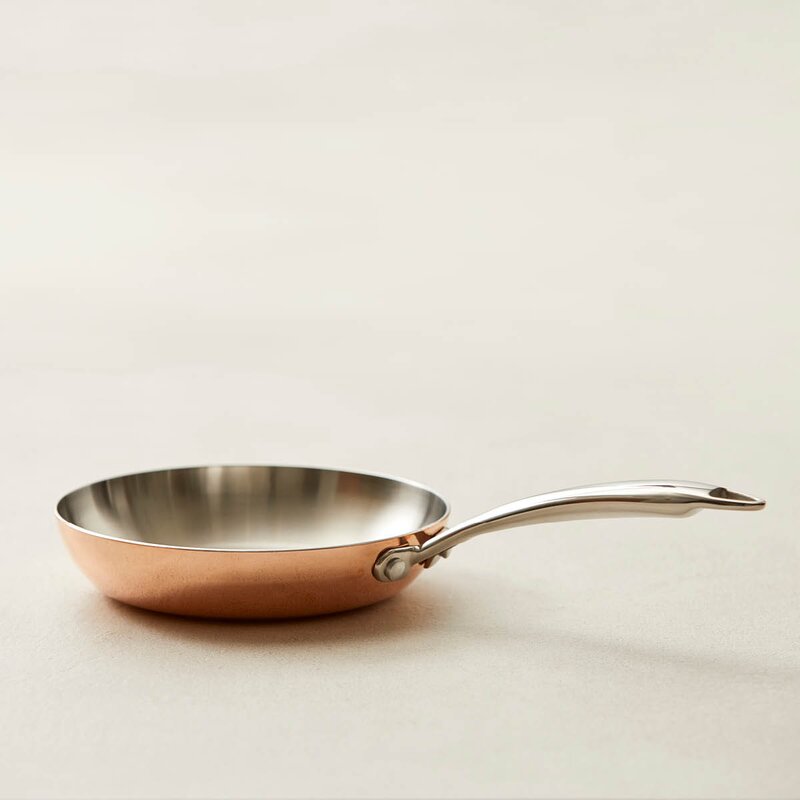 Stekepanne 20 cm kobber