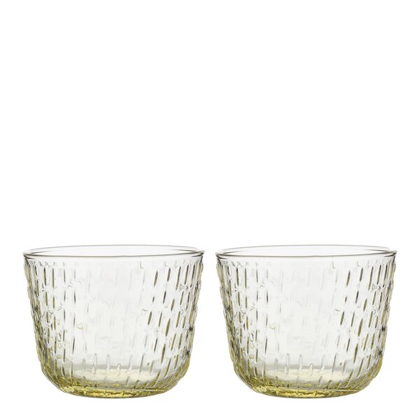 Sysky glass 20 cl 2 stk gul