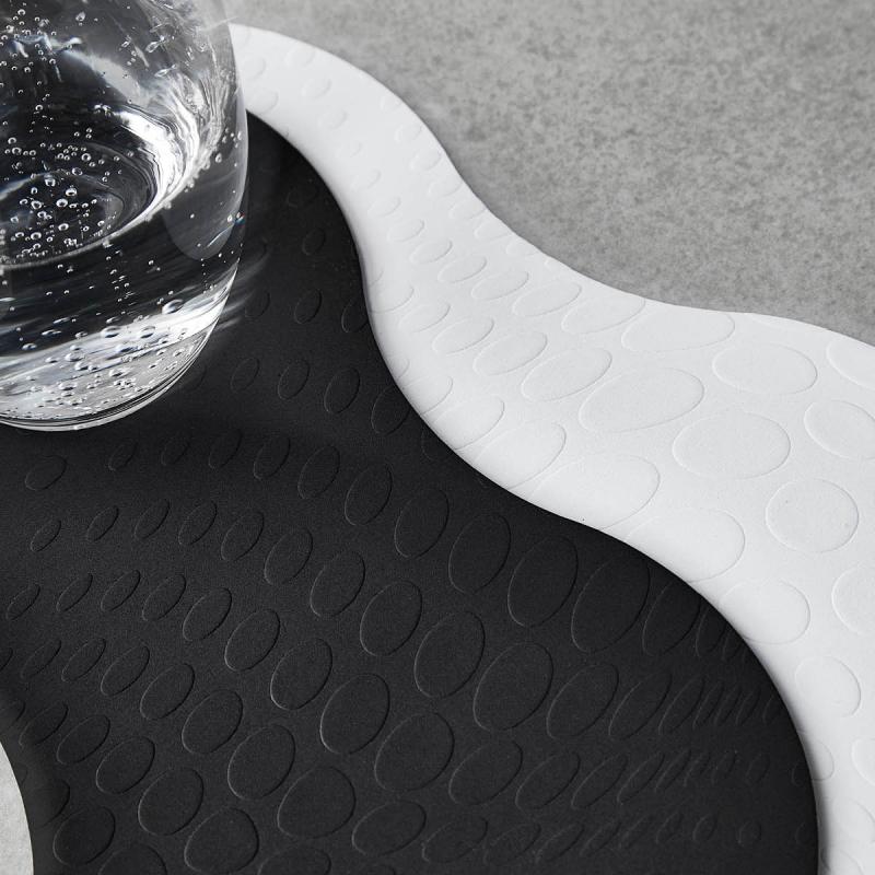 Karim Rashid glassbrikker 24x12 cm 4 stk Pepper