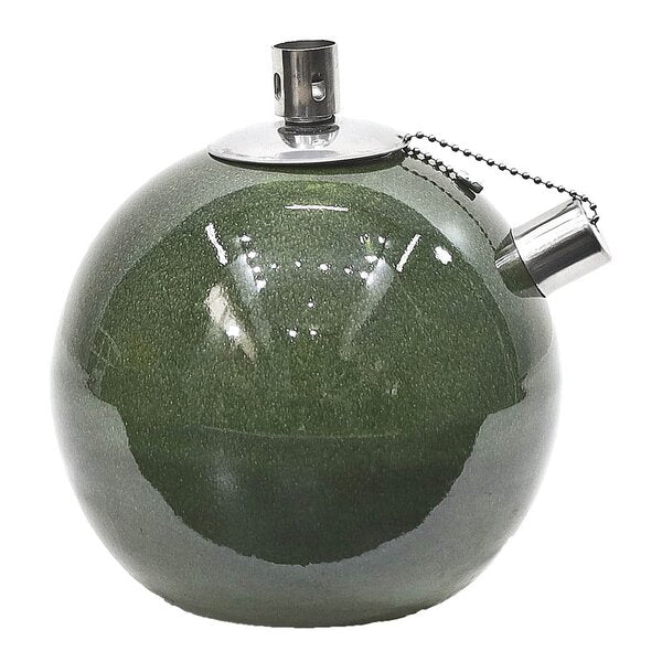 Elda oljelampe 15 cm irish green