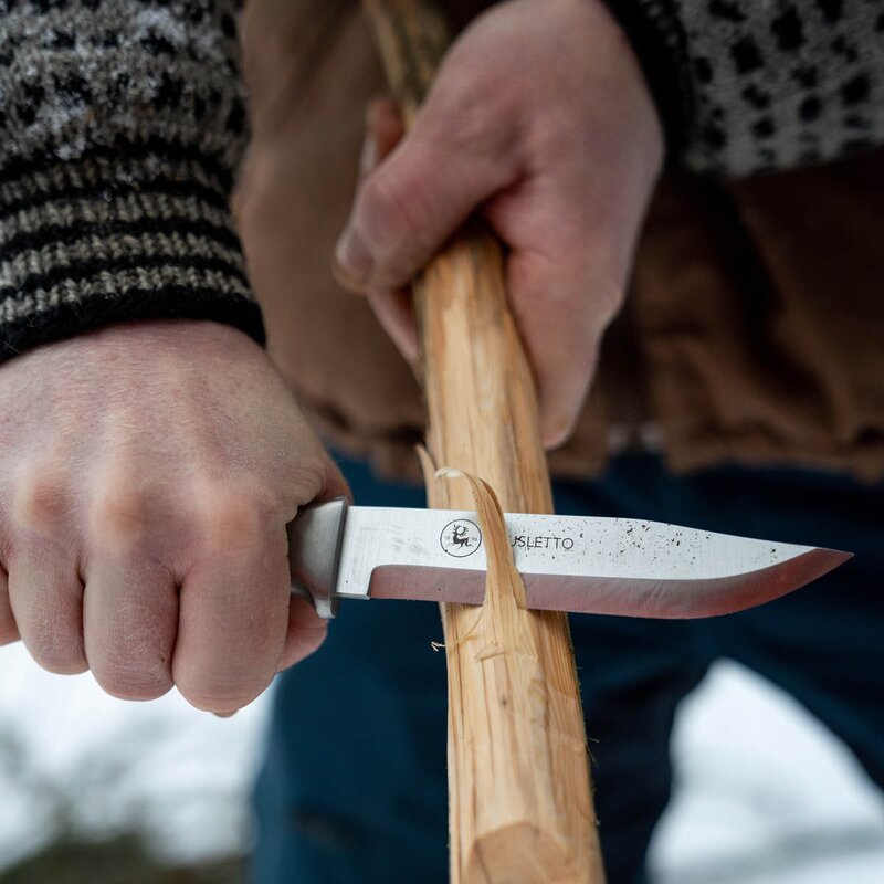 Bamsen Masur allroundkniv 22,5 cm masurbjørk