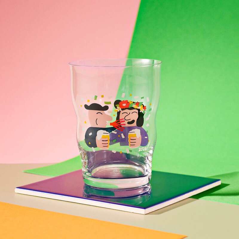 Mikkeller ølglass pint 2025 jubileum 40 cl klar