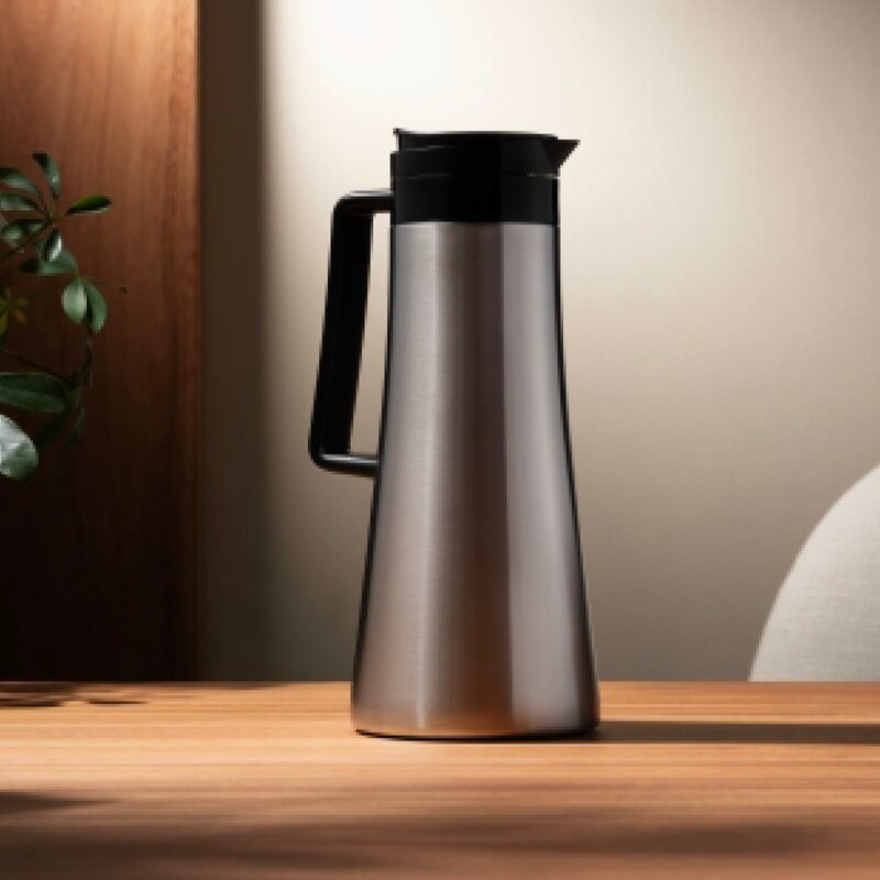 Bistro termokanne 1,1L matt krom