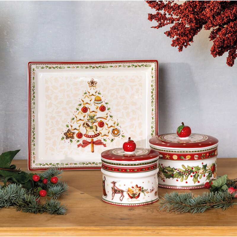 Winter Bakery Delight konditoriboks 12x11 cm