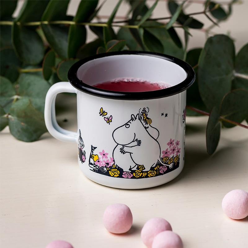 Mummikopp Emalje 25 cl Klem hvit
