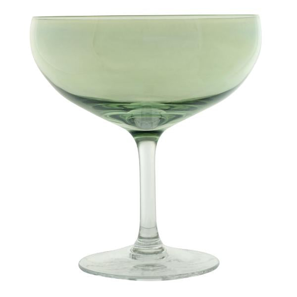 Happy champagneglass 28 cl grønn