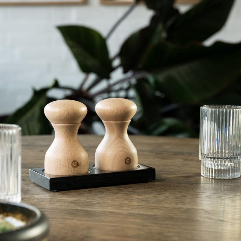 Tabletopper brett for kverner 15 cm svart marmor