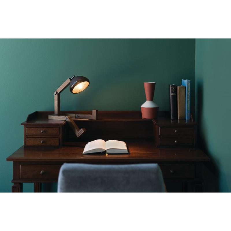 Lampe 39 cm svart/ask