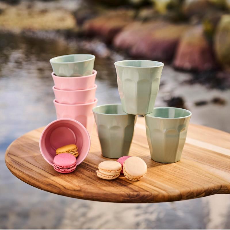 Outdoor drikkebeger 6 stk rosa