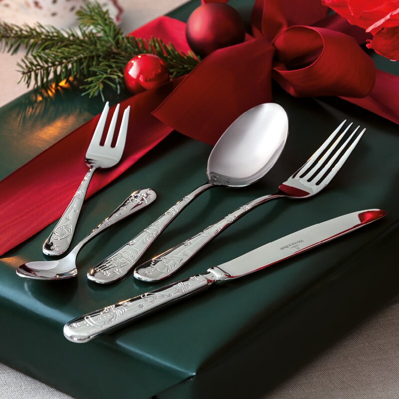 Toy's Delight bestikksett med julemotiv 30 deler