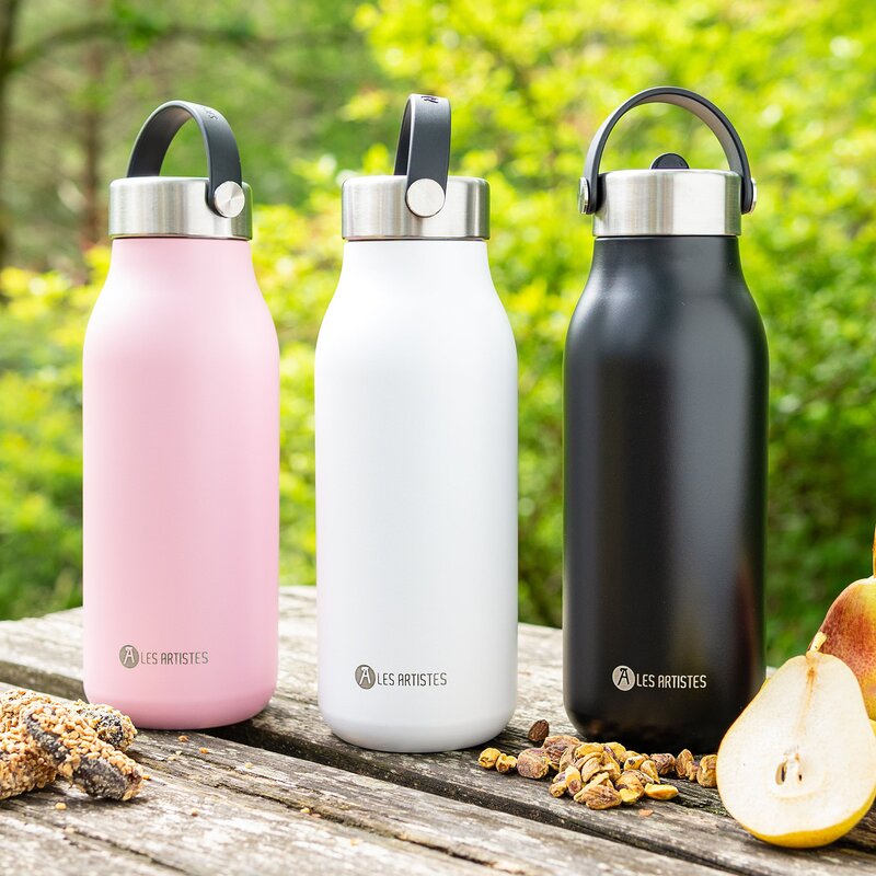 Bottle Up termoflaske 1L lys rosa
