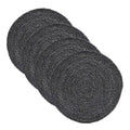 Circle bordbrikke 38 cm 4 stk grå